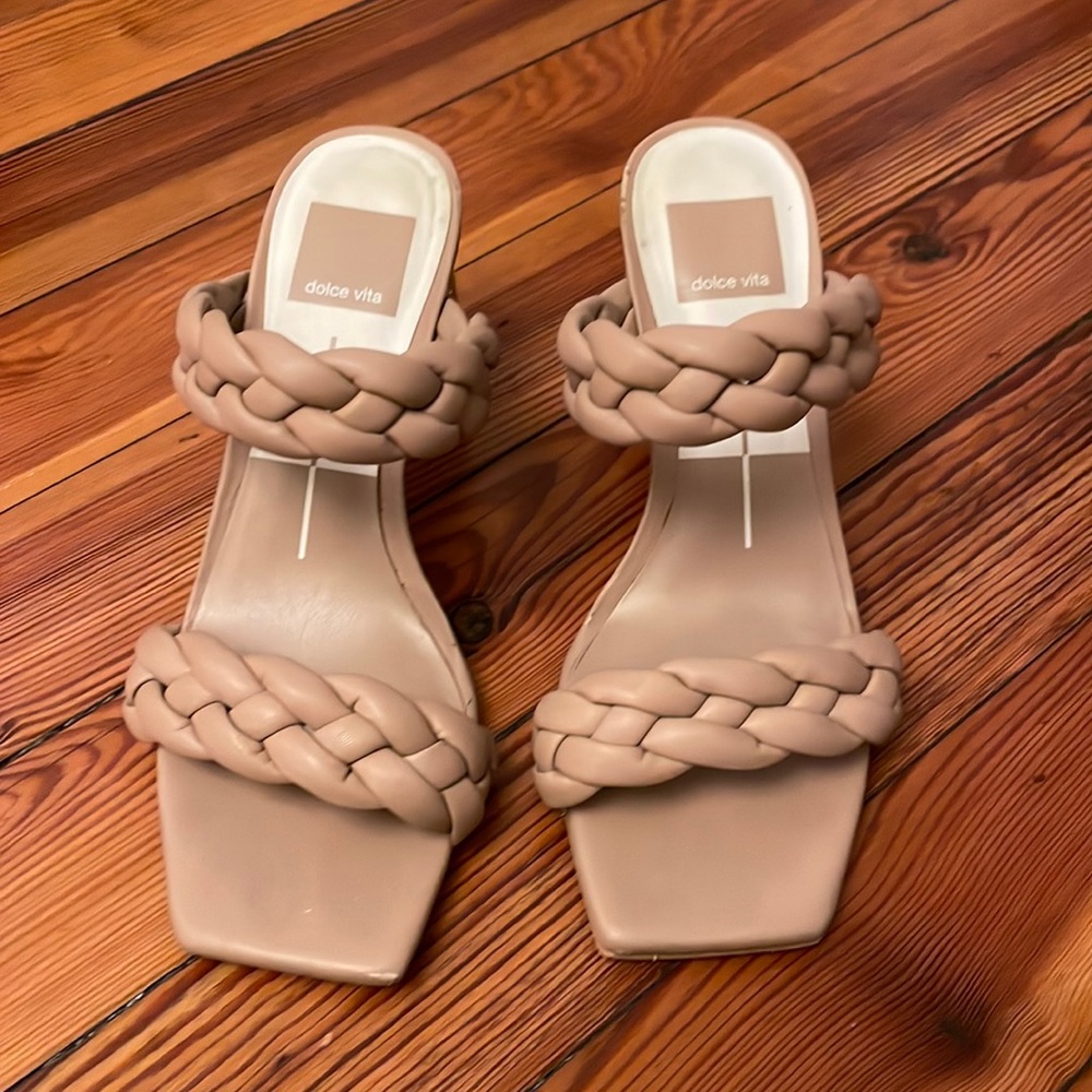 Dolce vita tan heels